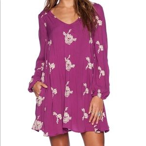 Free People Emma Embroidered Floral Dress